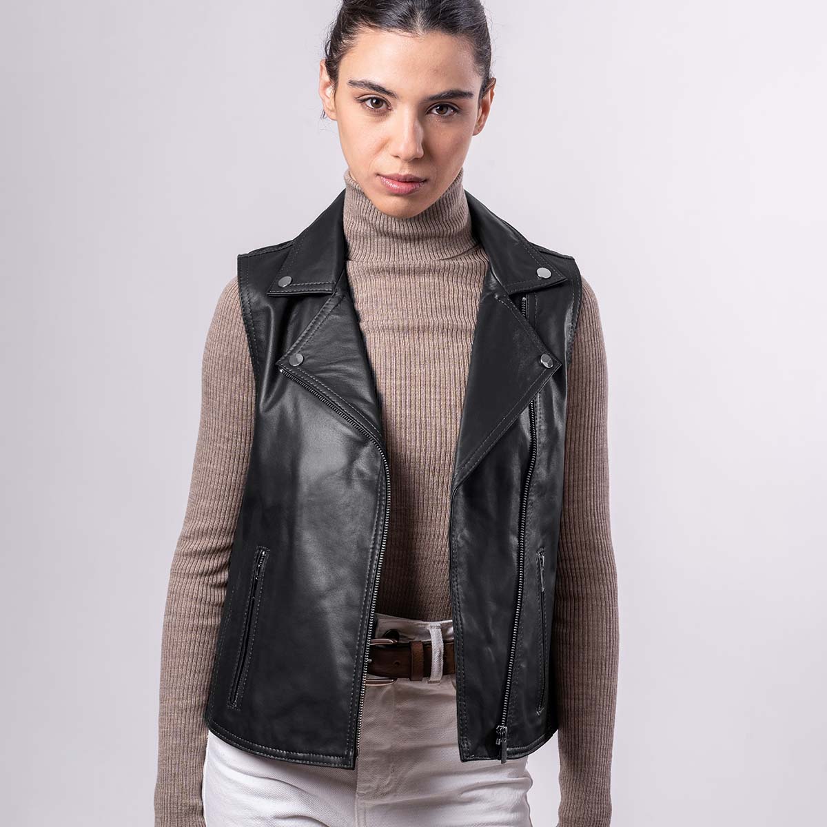 Chaleco Jenny Cuero de Oveja<span> - </span>CHJENNY-V62