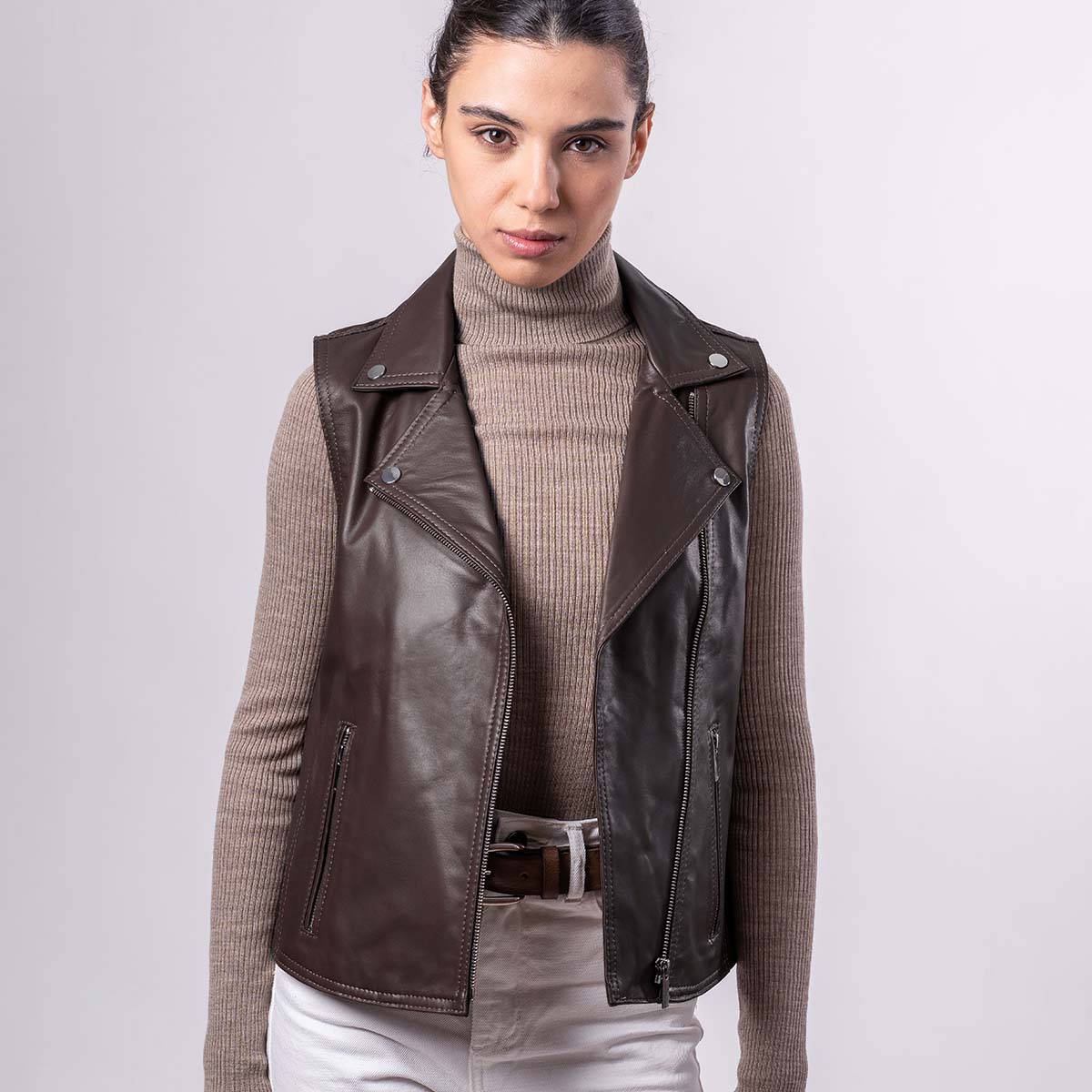 Chaleco Jenny Cuero de Oveja<span> - </span>CHJENNY-V81